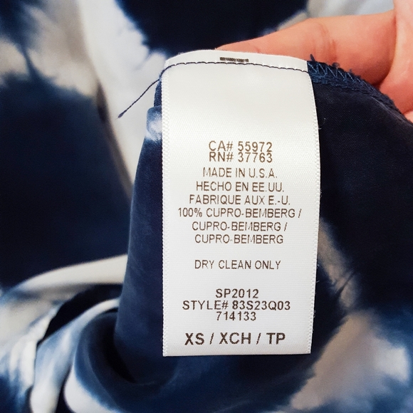 C&C California Blue Tie Dye Shift Dress - Picture 5 of 5